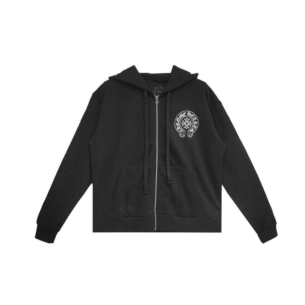 Chrome Hearts Los Angeles Exclusive Horseshoe Zip Up Hoodie