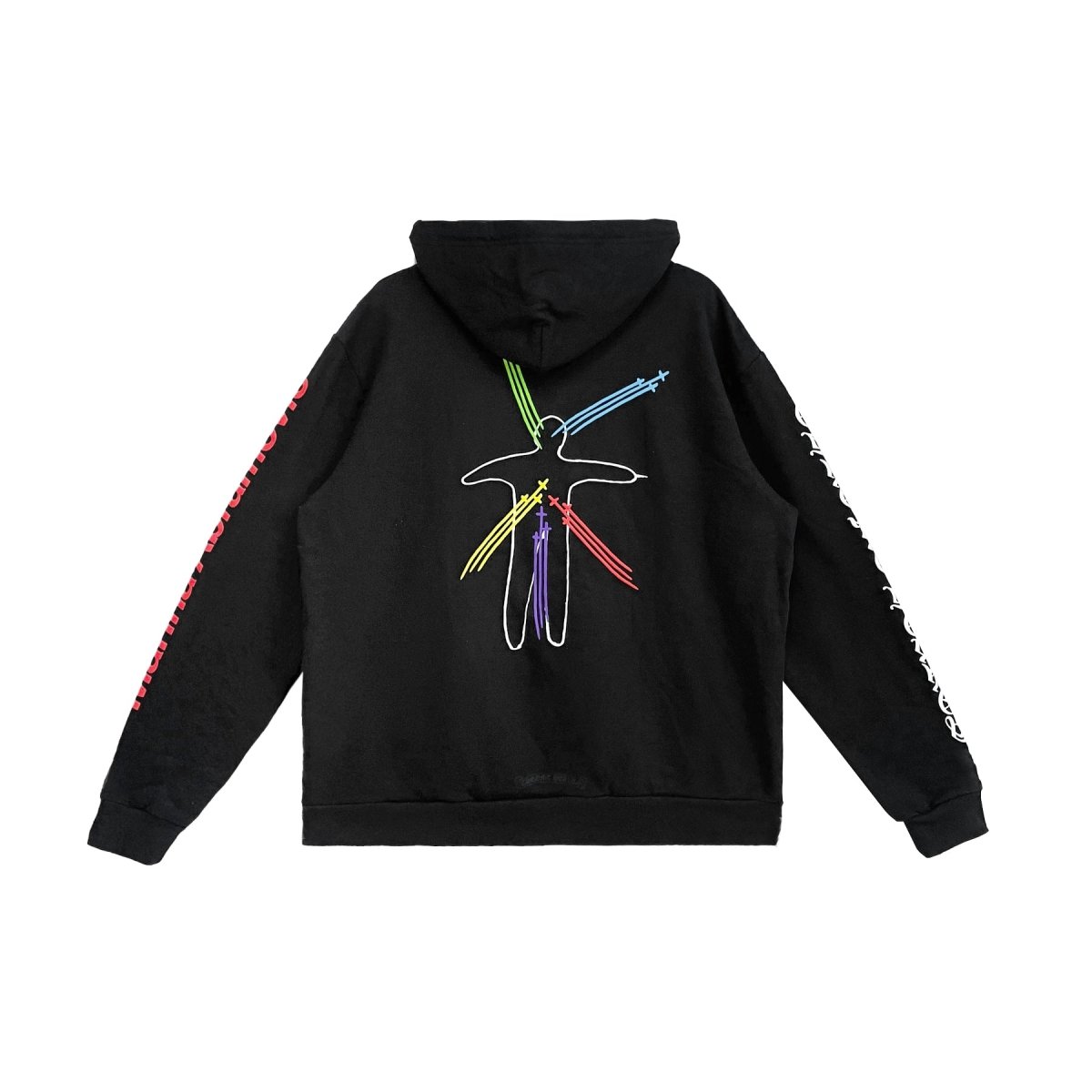 Chrome Hearts Marina Abramovic Graphic Print Black Pullover Hoodie