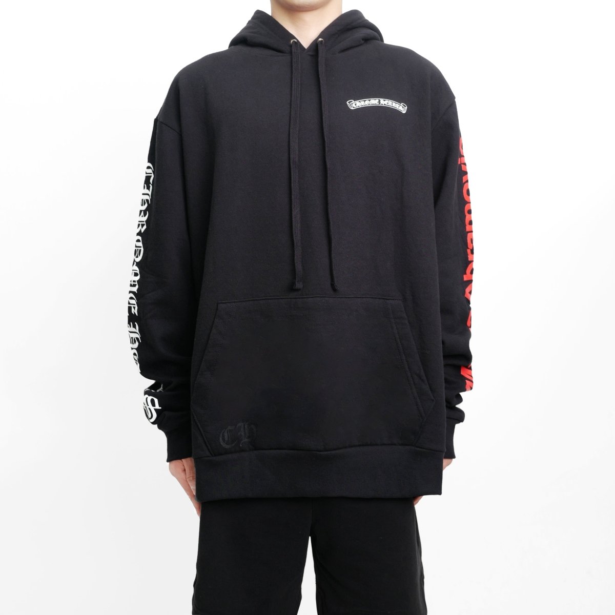 Chrome Hearts Marina Abramovic Graphic Print Black Pullover Hoodie