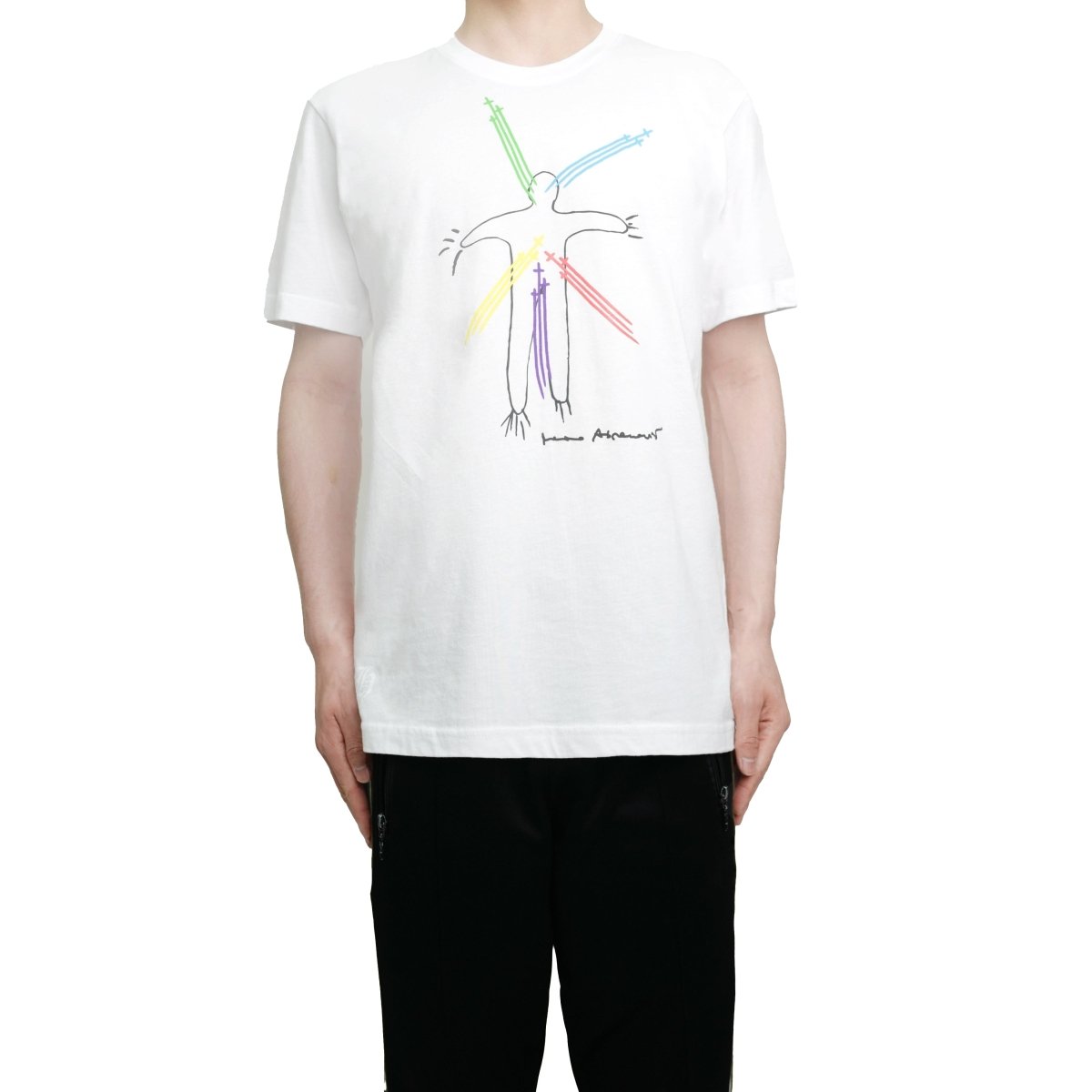 Chrome Hearts Marina Abramovic Graphic Print White Short Sleeve Tee