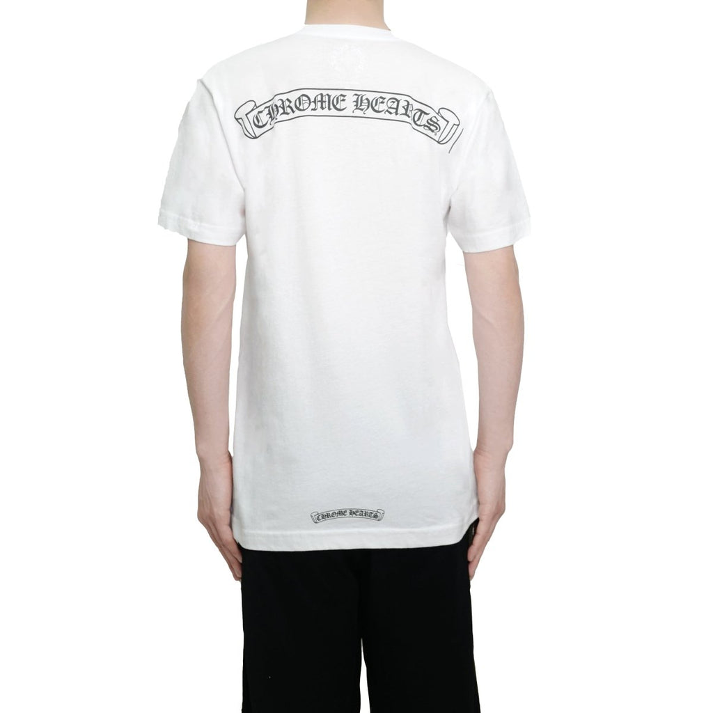 Chrome Hearts Marina Abramovic Graphic Print White Short Sleeve Tee