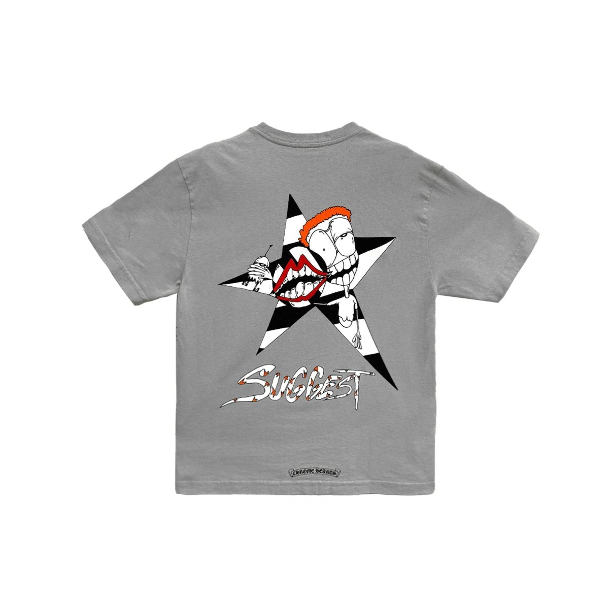 Chrome Hearts Matty Boy Grey Suggest Short Sleeve Tee