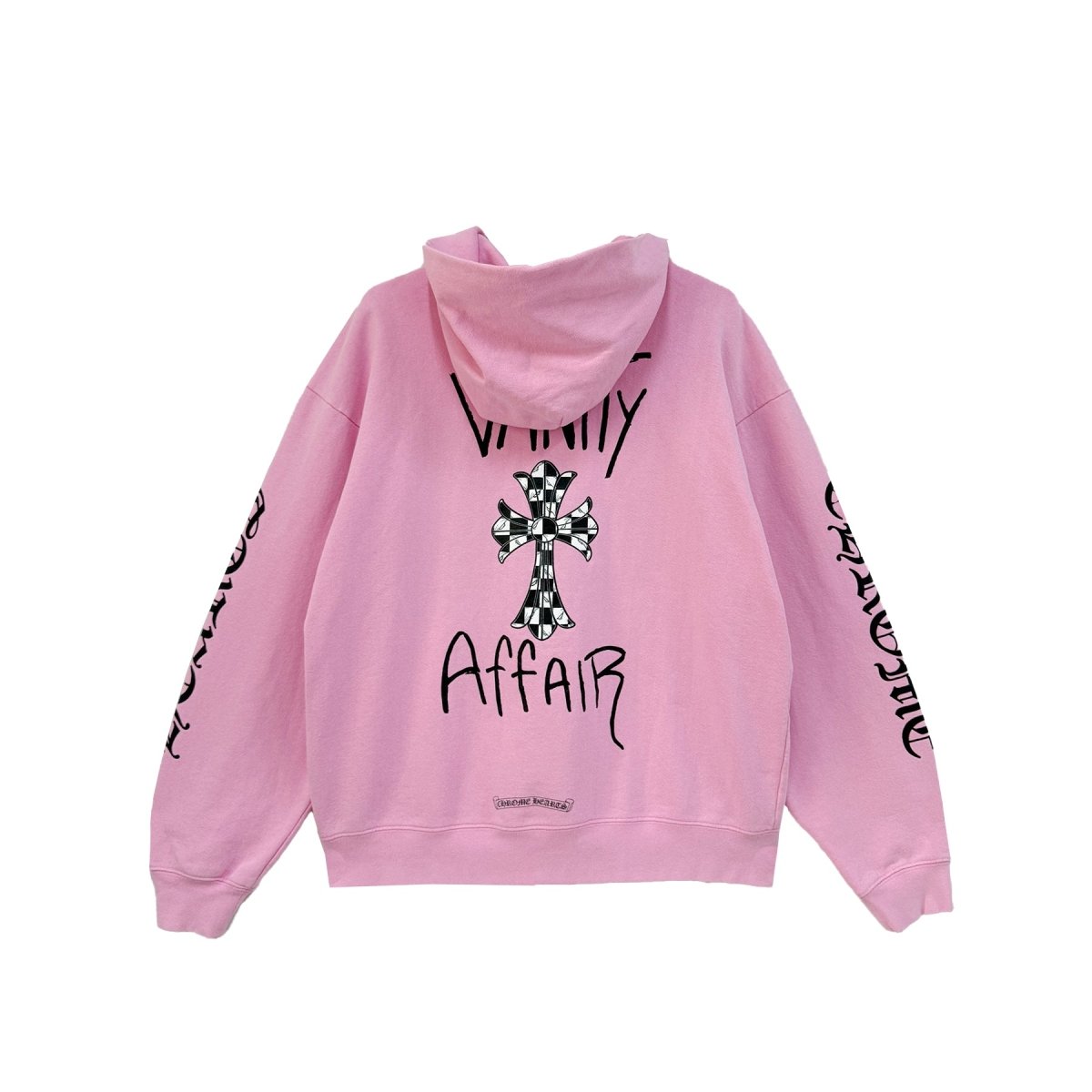 Chrome Hearts Matty Boy Vanity Pullover Hoodie in Pink