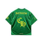 Chrome Hearts Mesh Ice Hockey Green Short Sleeve Tee