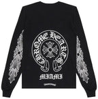 Chrome Hearts Miami Exclusive Long-Sleeve T-Shirt - Black - front view