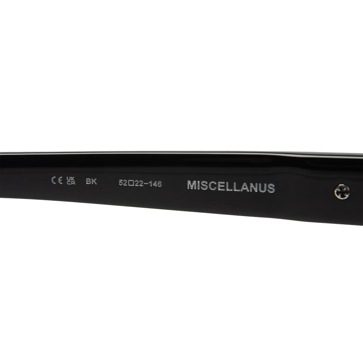 Chrome Hearts Miscellanus Black Dark Grey Sunglasses