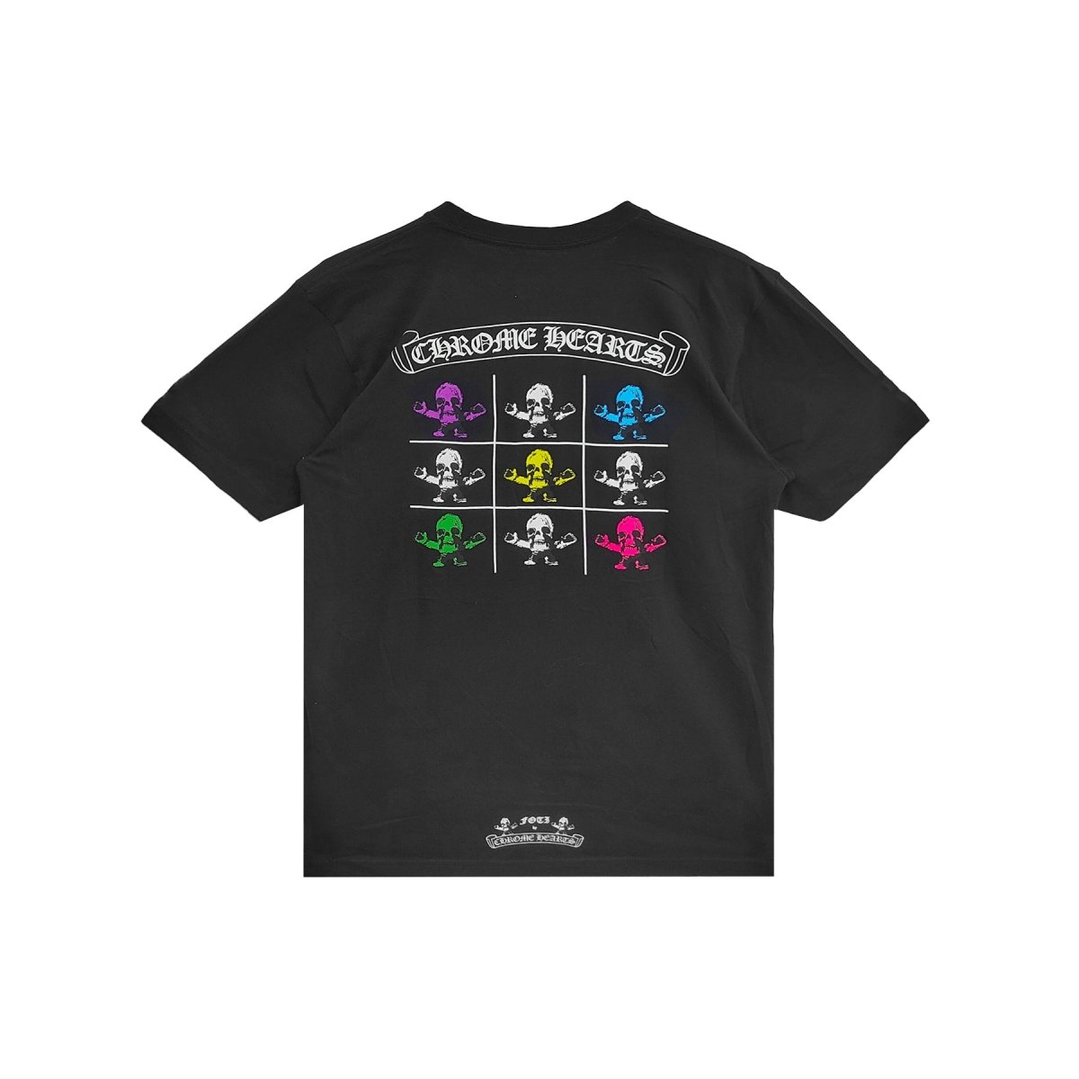 Chrome Hearts Multi Foti Black Short Sleeve T-Shirt Tee
