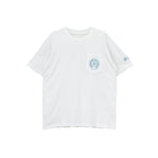 Chrome Hearts Triple Cross Logo White Short Sleeve T-Shirt - Cotton Tee