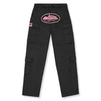 Corteiz Guerillaz Cargo Pants - Black Pink