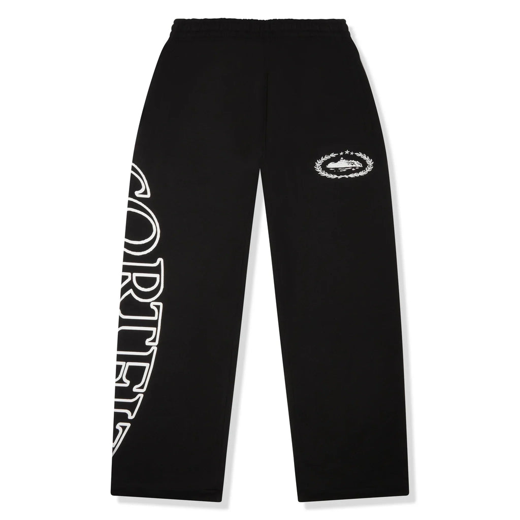 Corteiz RTW Superior Royale Open Hem Pants - Black