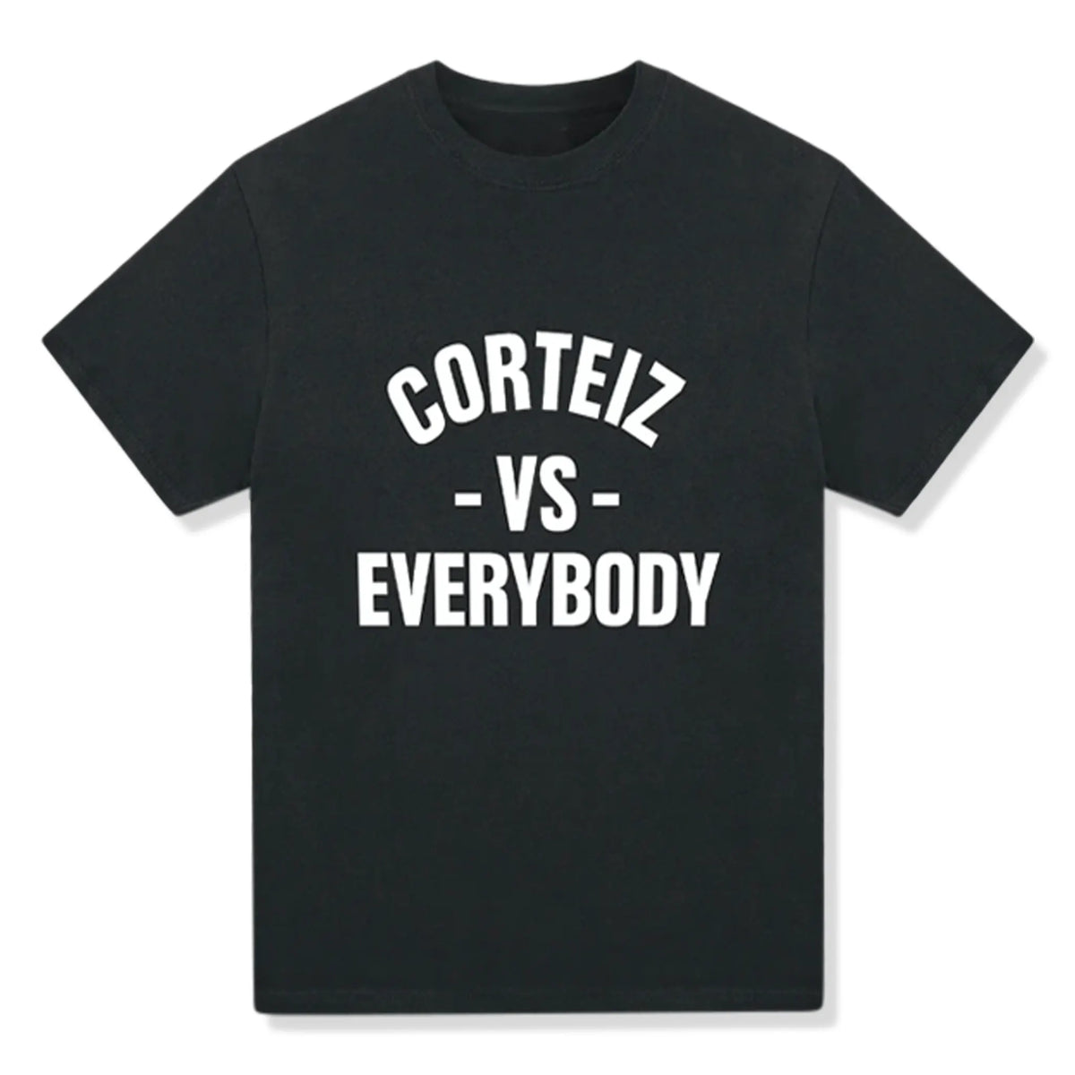Corteiz Vs Everybody T Shirt - Black