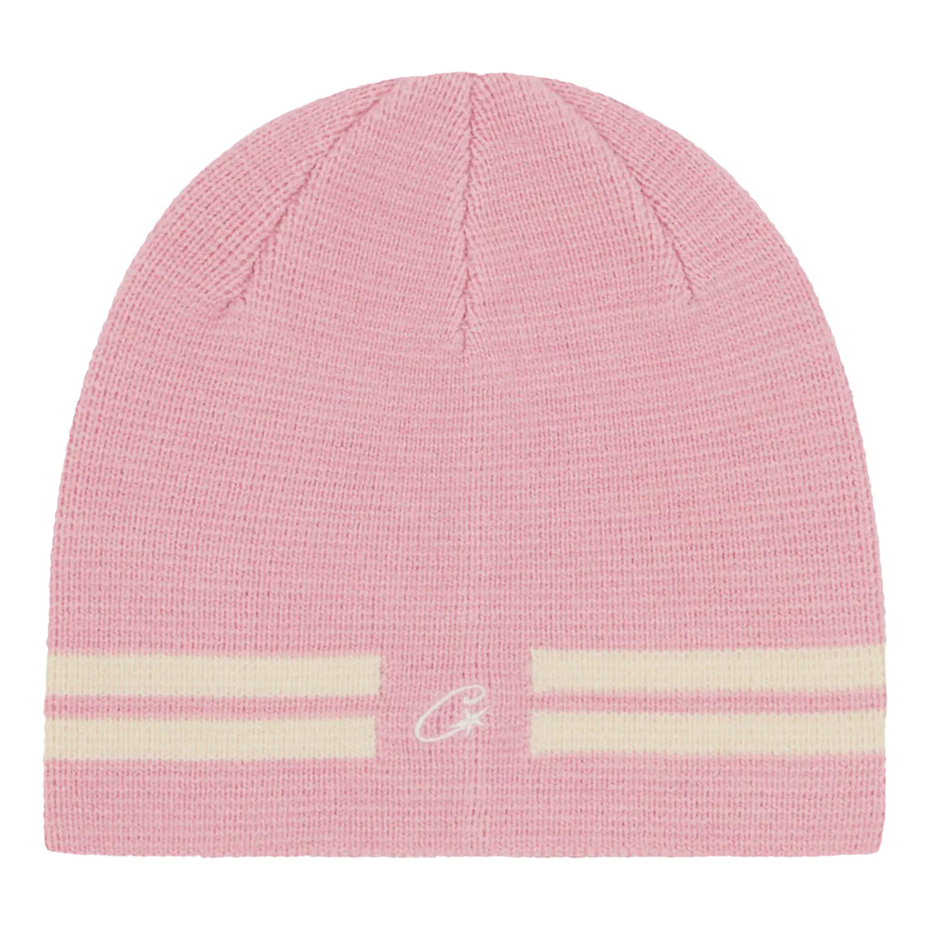 Corteiz VVS Knit Beanie - Pink
