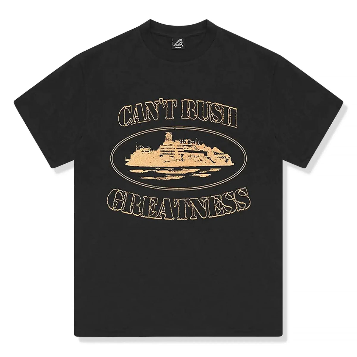 Corteiz x Central Cee Can't Rush Greatness T Shirt - Black