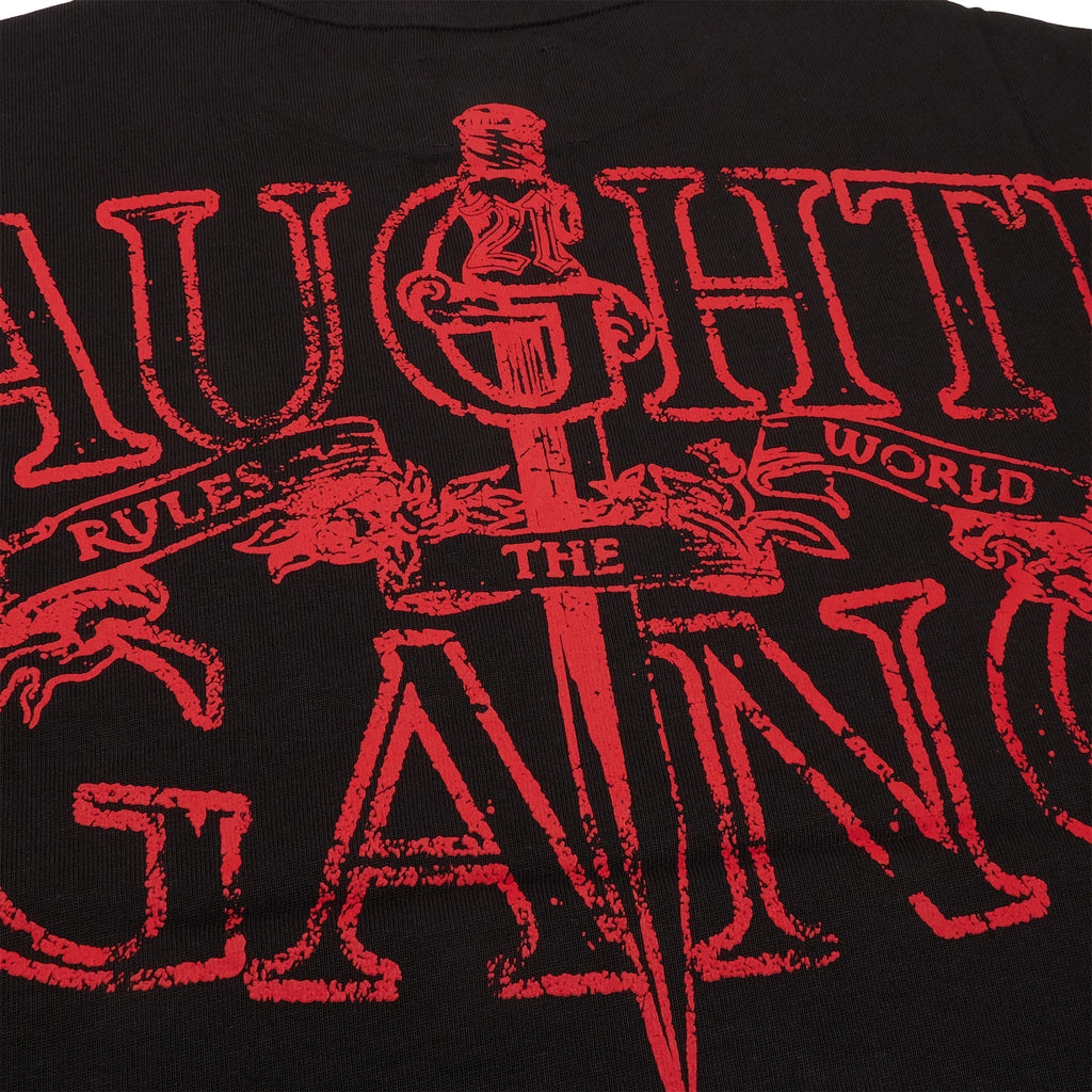Corteiz x Slaughter Gang 21 Savage T Shirt - Black