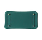 Hermes Birkin 30 Malachite Clemence Leather Palladium Hardware