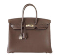 Hermes Birkin 35 Ecorce Togo Leather Palladium Hardware