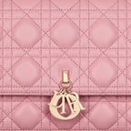 Dior My Dior Top Handle Bag - Pink