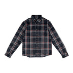Chrome Hearts Gas Station Plaid Cashmere Black Shirt