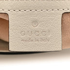 Gucci Small Top Handle Bag – White Calfskin