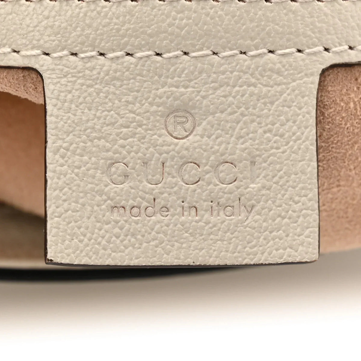 Gucci Small Top Handle Bag – White Calfskin