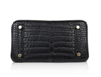 Hermès Birkin 25 Noir Alligator Bag GHW