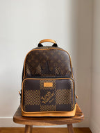 Louis Vuitton Campus Backpack N40380 Damier Ebene Canvas Backpack