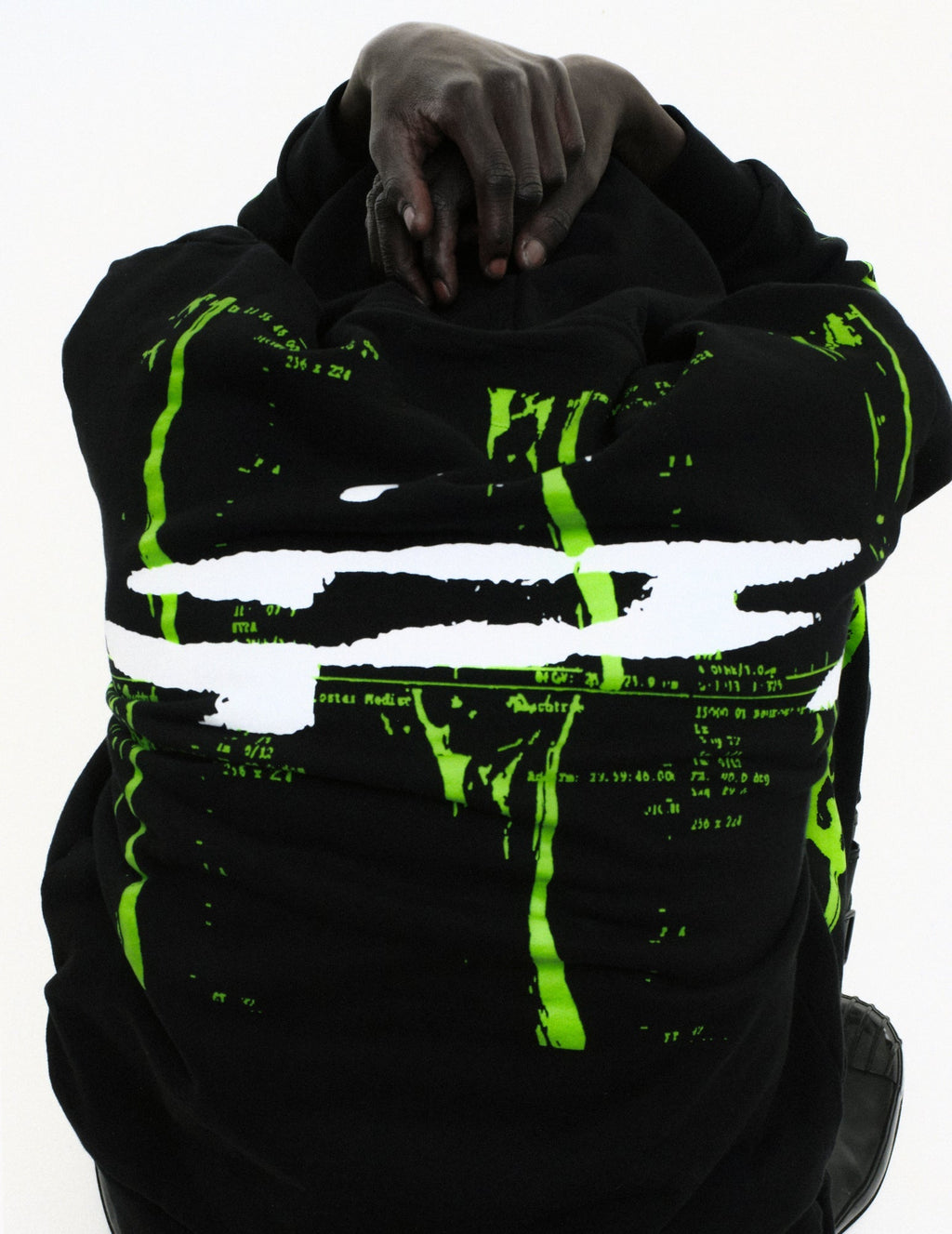 Sp5der X-Ray Hoodie - Black