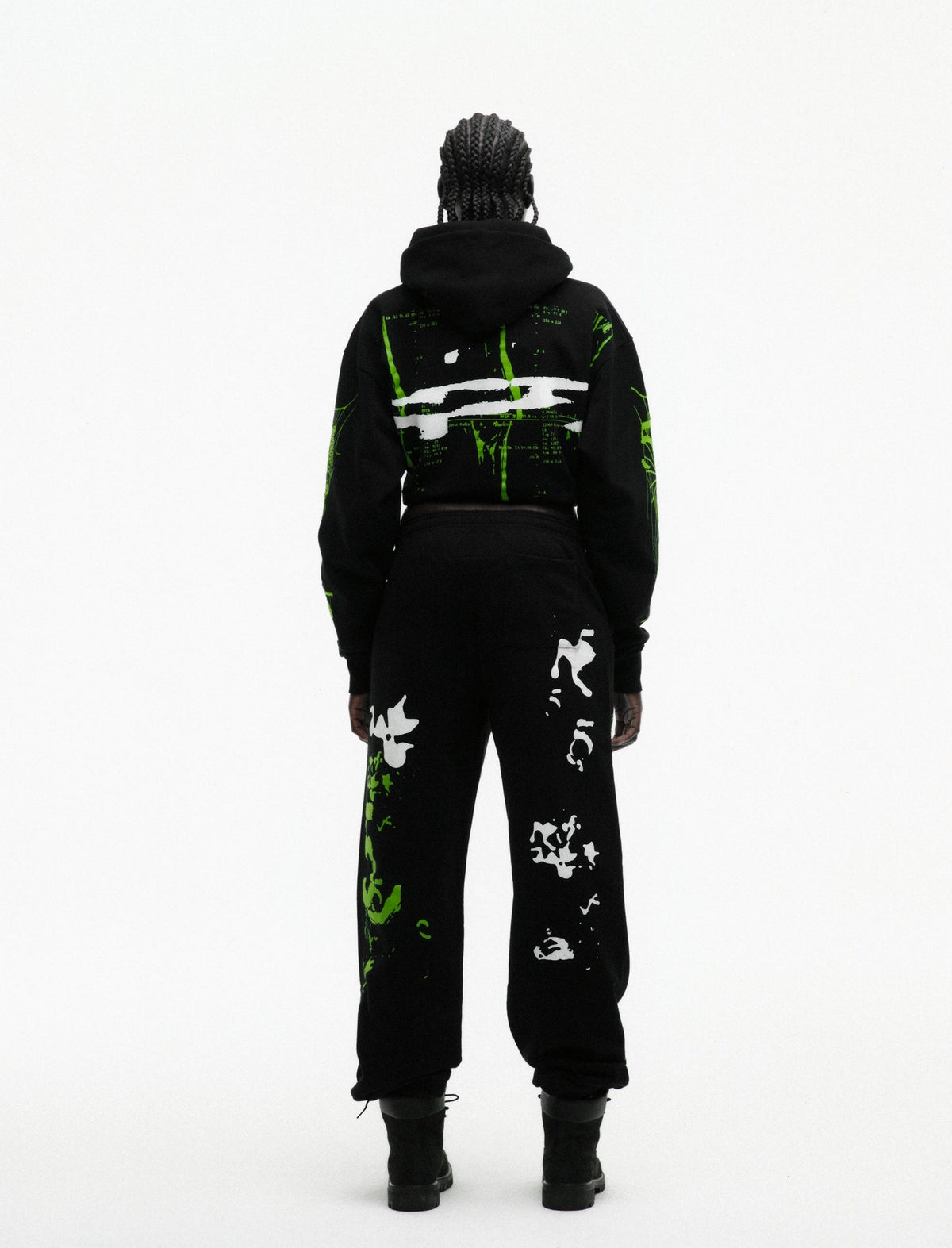 Sp5der X-Ray Hoodie - Black