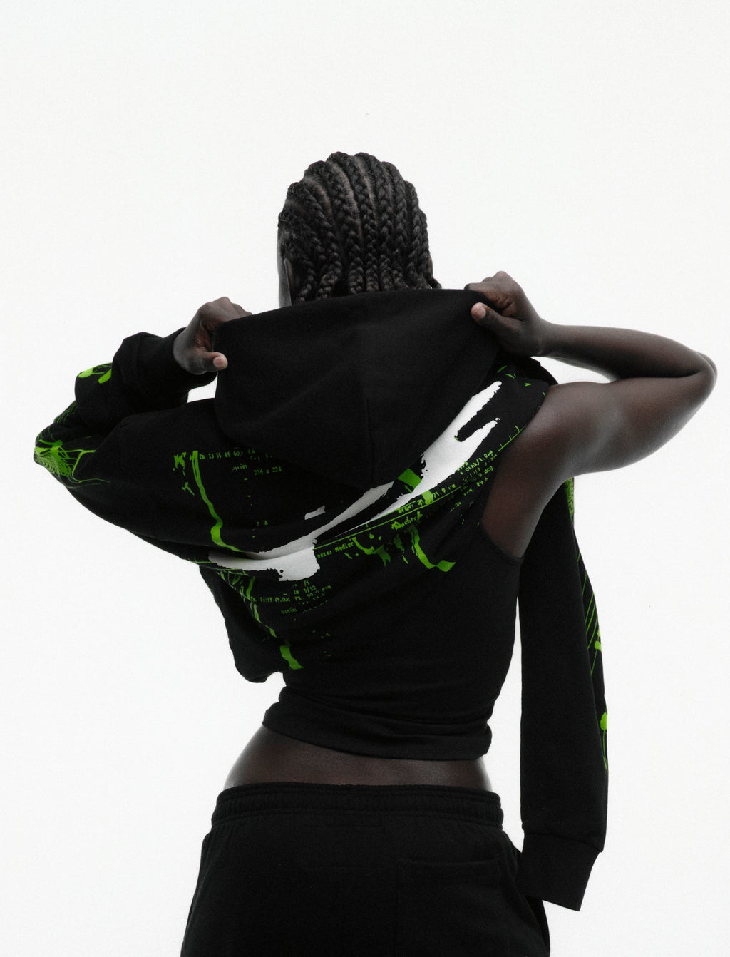 Sp5der X-Ray Hoodie - Black