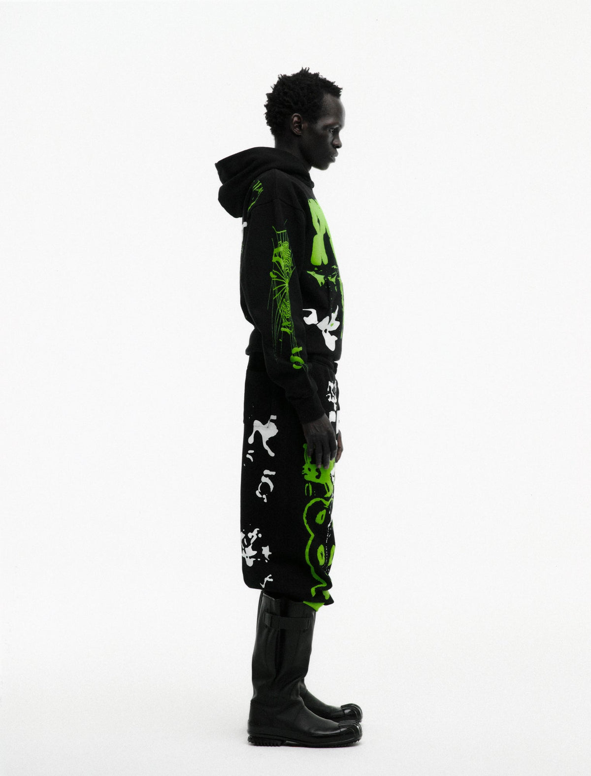 Sp5der X-Ray Hoodie - Black