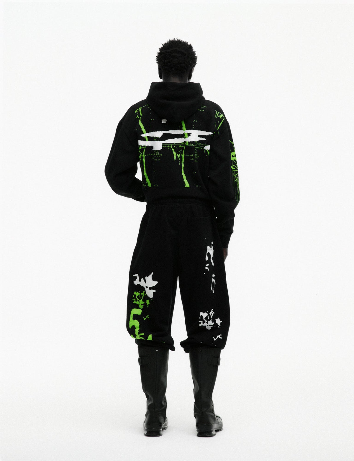 Sp5der X-Ray Hoodie - Black