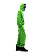 Sp5der Rhinestone Punk V2 Hoodie - Bright Green