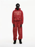 Sp5der X-Ray Hoodie - Red