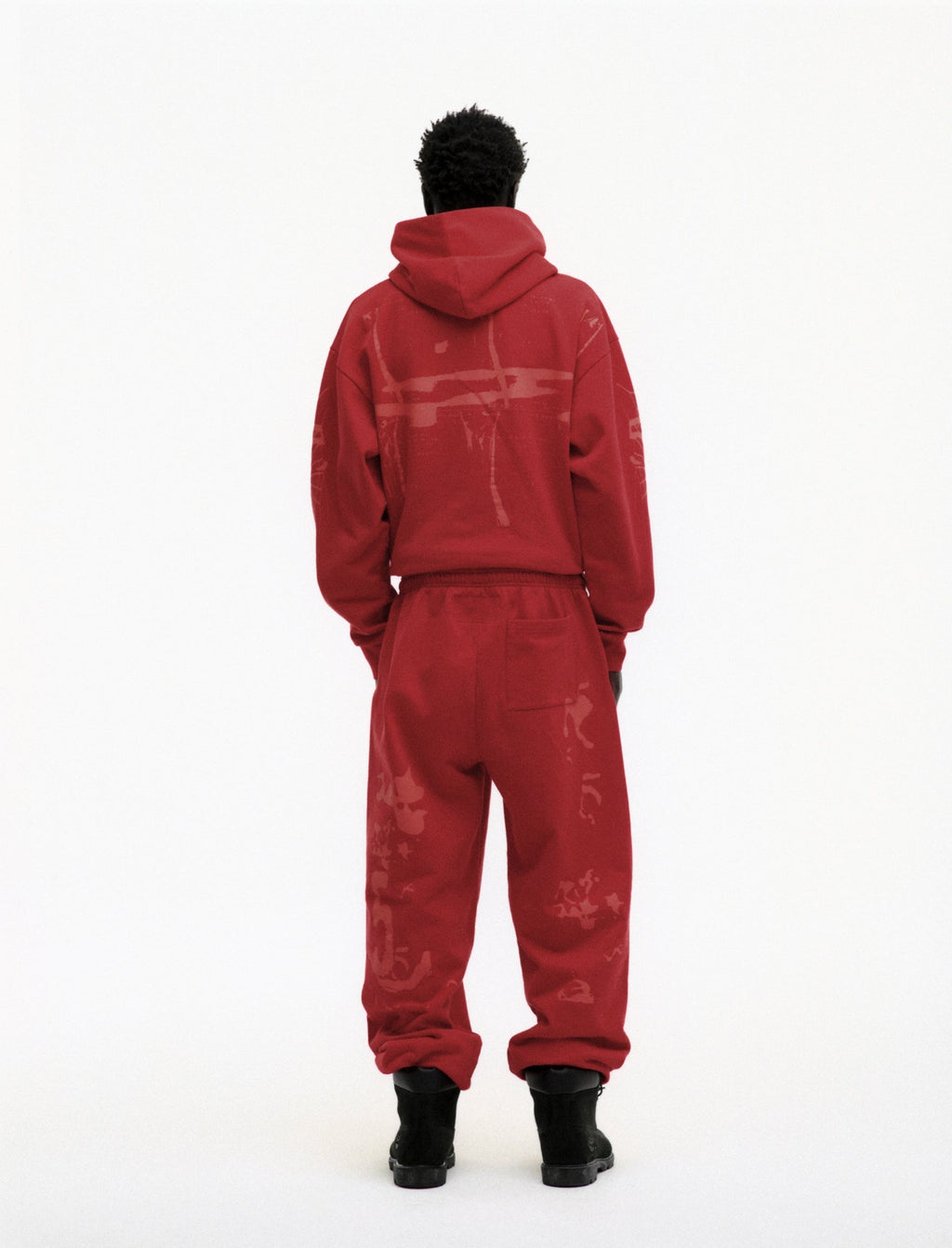 Sp5der X-Ray Hoodie - Red