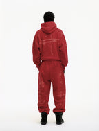 Sp5der X-Ray Hoodie - Red