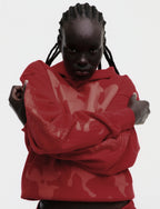 Sp5der X-Ray Hoodie - Red