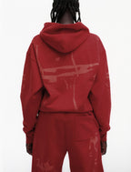 Sp5der X-Ray Hoodie - Red