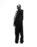 Sp5der Mx555 Zip Hoodie - Black