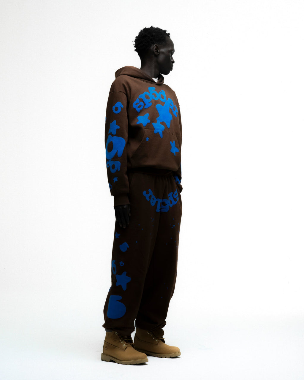 Sp5der Beluga Hoodie - Brown