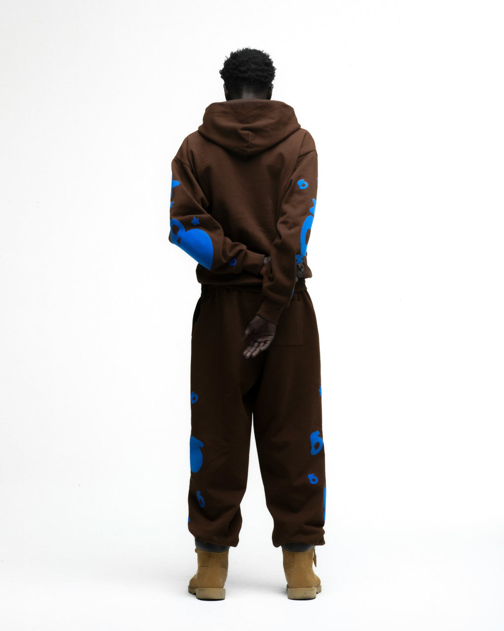 Sp5der Beluga Hoodie - Brown