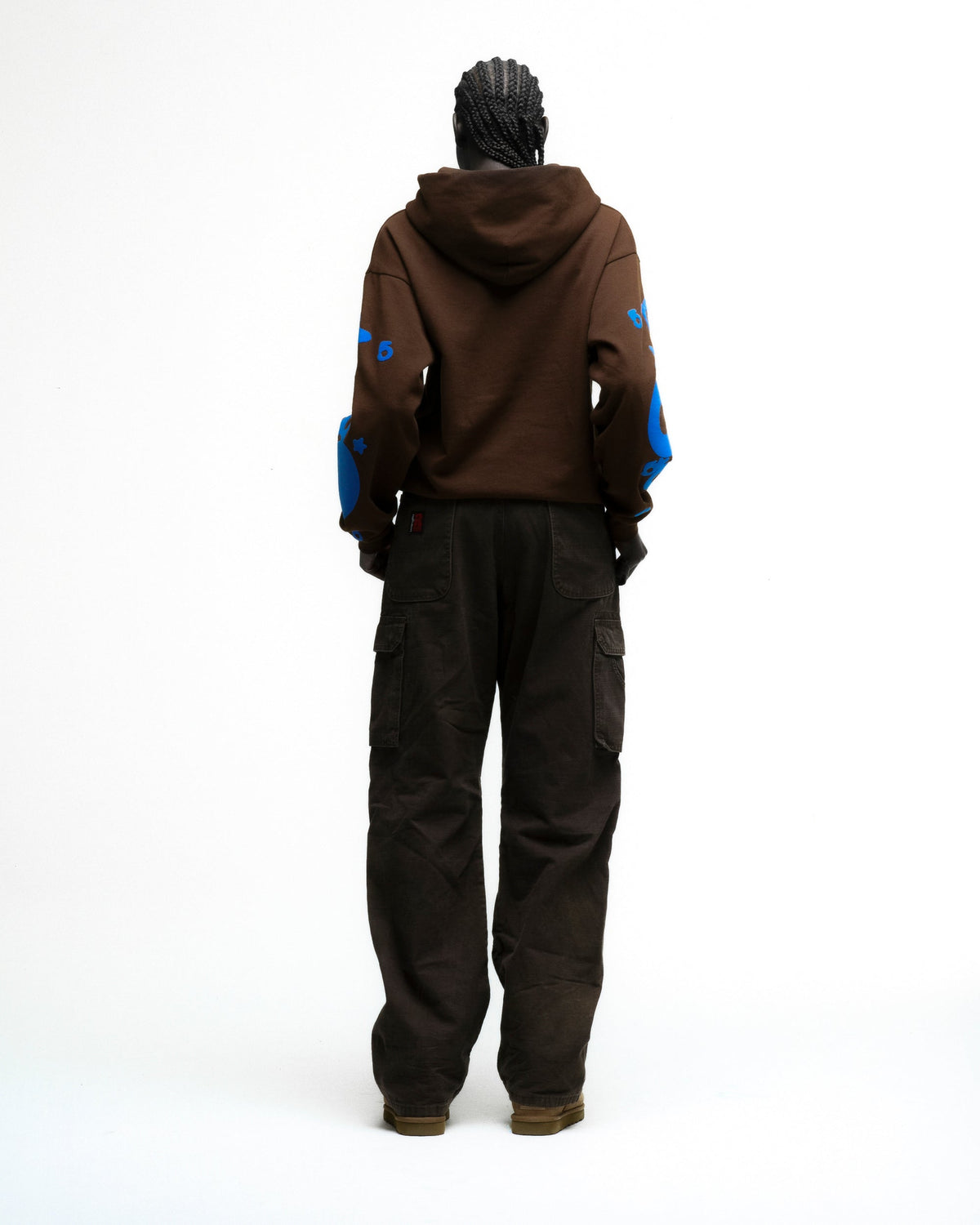 Sp5der Beluga Hoodie - Brown