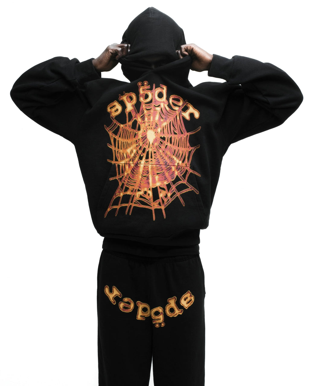 Sp5der Og Web V2 Hoodie - Black