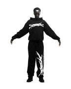 Sp5der Screaming Eagle Hoodie - Black