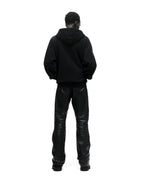 Sp5der Sp555 Zip Hoodie - Black