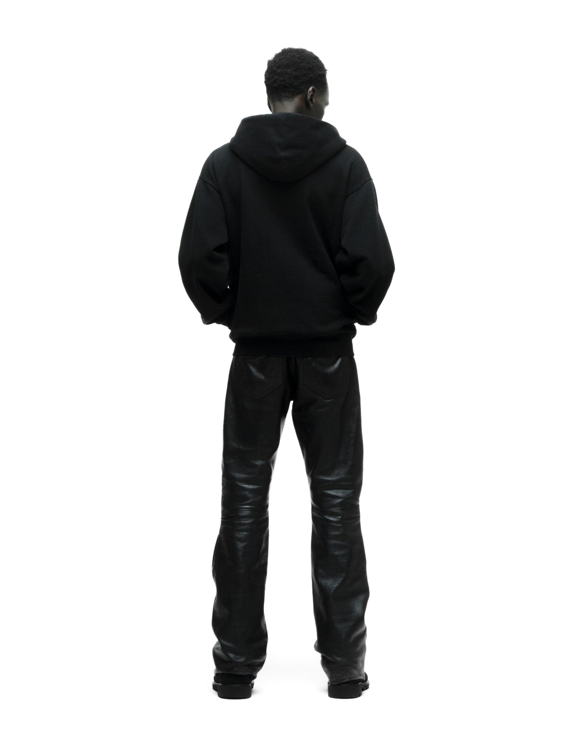 Sp5der Sp555 Zip Hoodie - Black