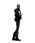 Sp5der Sp555 Zip Hoodie - Black
