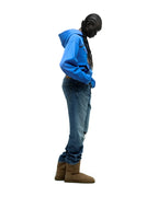 Sp5der Star Girl Hoodie - Blue