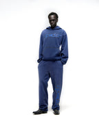 Sp5der Punk V3 Studded Hoodie - Blue