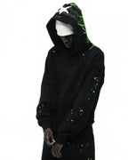 Sp5der Heavy Web Hoodie - Black