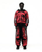 Sp5der Jp5 Moto Hoodie - Black